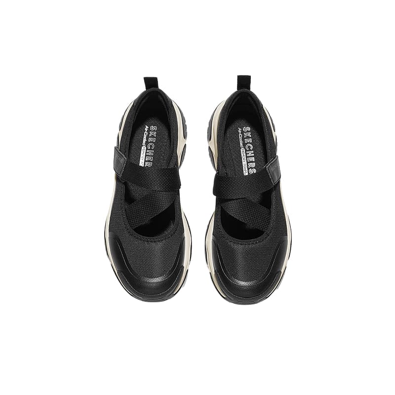 Тапочки Skechers MOONHIKER Женские повседневные туфли Женские Черные - изображение 3