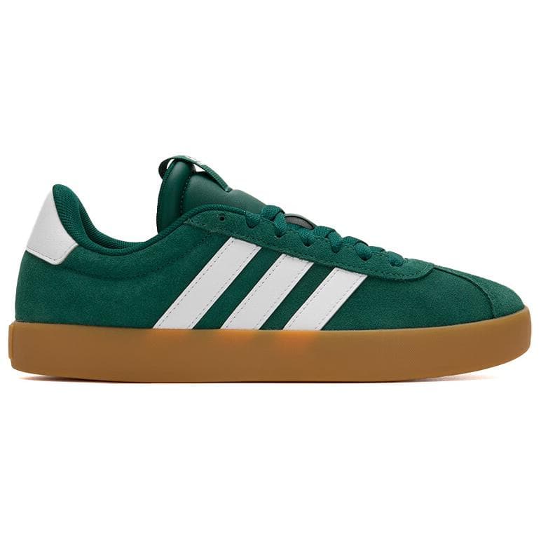 Кроссовки Adidas VL COURT 3,0 Low Топ Скейтборд Обувь Унисекс Зеленый белый - изображение 2
