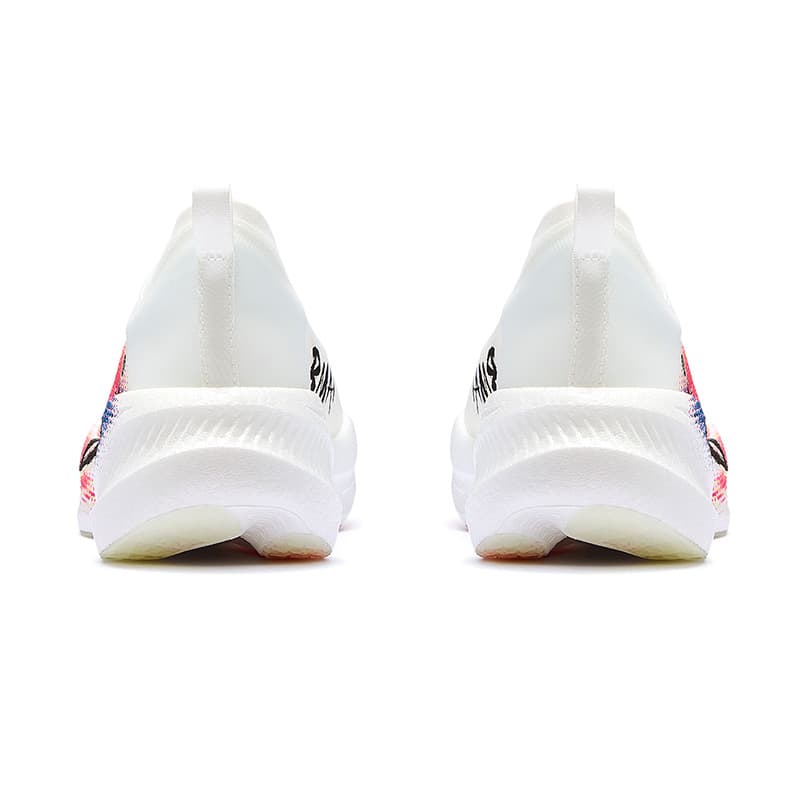 Кроссовки для бега BMAI Carbon Fly Plus Low Топ Беговые кроссовки Мужской Белый синий красный - изображение 5
