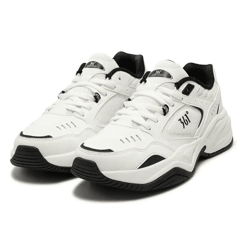 Кроссовки 361° Retro Dad Shoes White Black - изображение 3