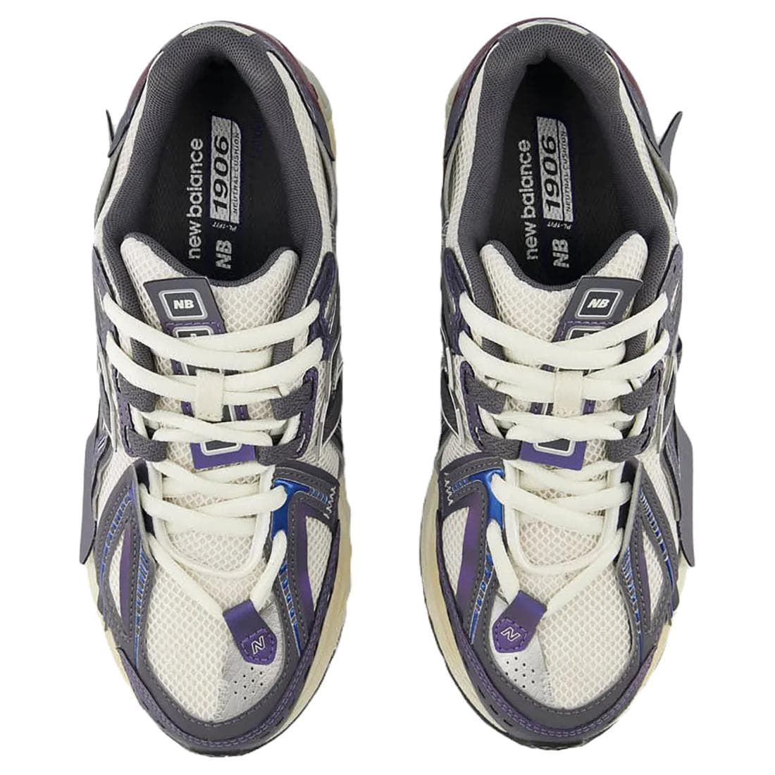 Кроссовки для бега New Balance 1906A Low Топ Повседневные Городские Коммутационные Беговые Кроссовки Мужские Серый Фиолетовый - изображение 4