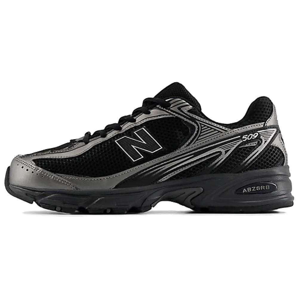 Кроссовки для бега New Balance x Xlim NB 509 Дышащие Низкие Повседневные Беговые Кроссовки Мужские Черные Серебряные - изображение 1