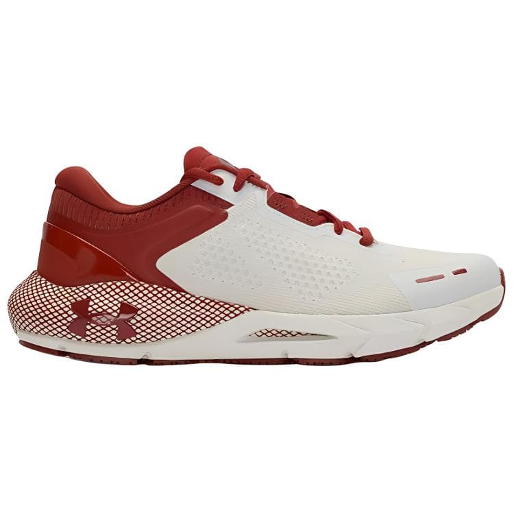 Кроссовки для бега Under Armour HOVR Phantom 24 7 Устойчивые к истиранию Низкие Повседневные Беговые Кроссовки Женские Белые Красные - изображение 2