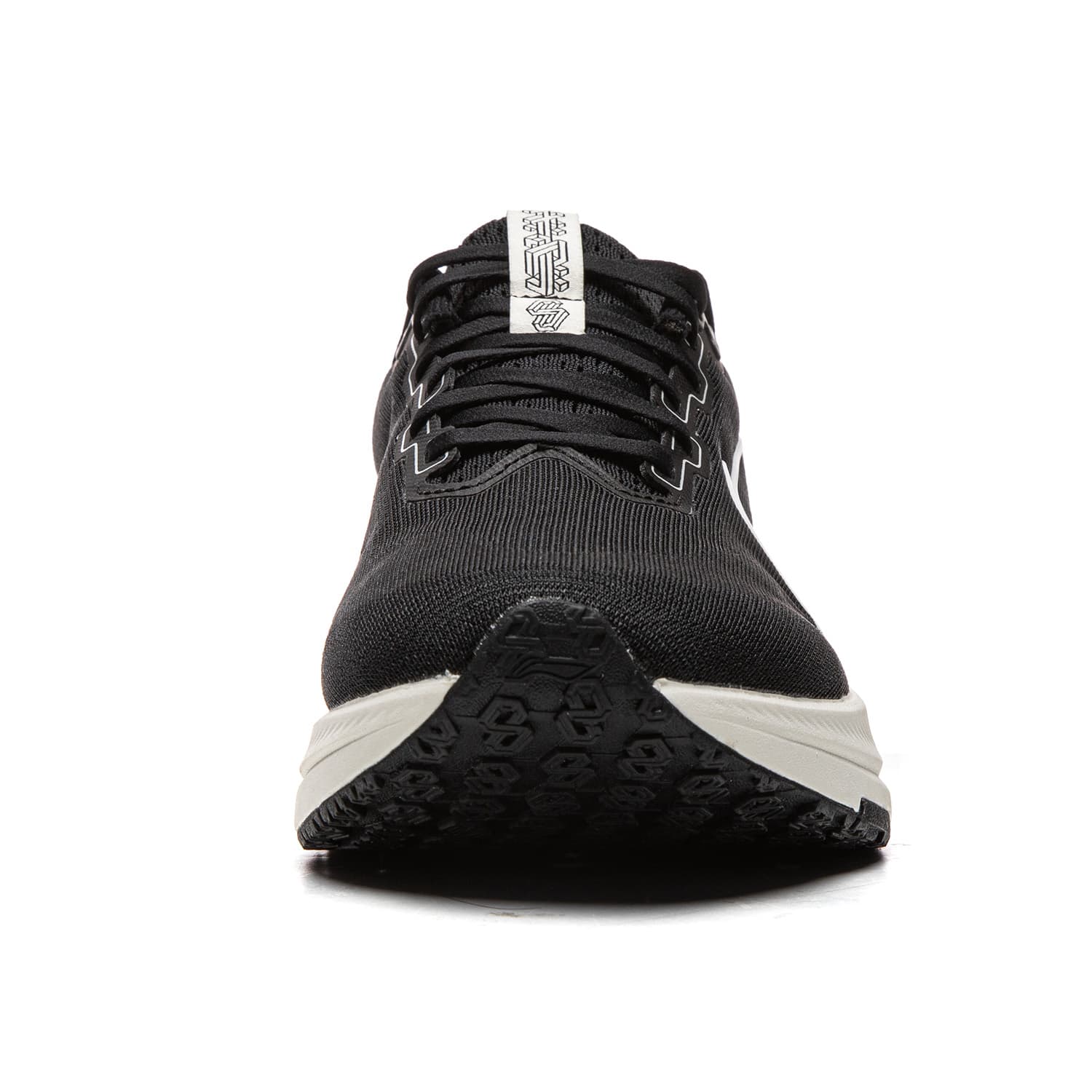 Кроссовки для бега Li-Ning LINING Cloud Беговые кроссовки для физкультурного зачета с амортизацией, противоскользящей износостойкой подошвой, дышащие и легкие с технологией отскока, мужские, черные - изображение 5