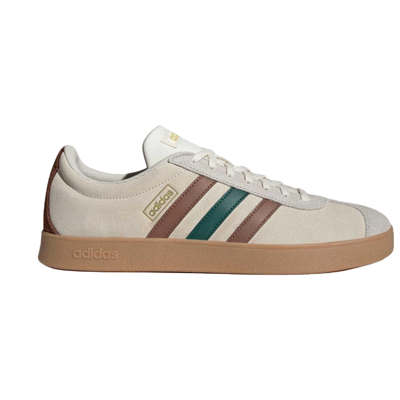 Кроссовки Adidas VL Court 2,0 Low Скейтборд Обувь Унисекс Светло-Коричневый - изображение 2