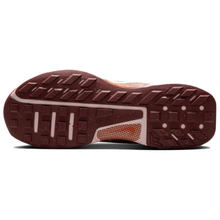 Кроссовки для бега Nike Juniper Trail 3 Ткань Низкие Беговые Кроссовки Женские Песочно-Серый Розовый - изображение 4