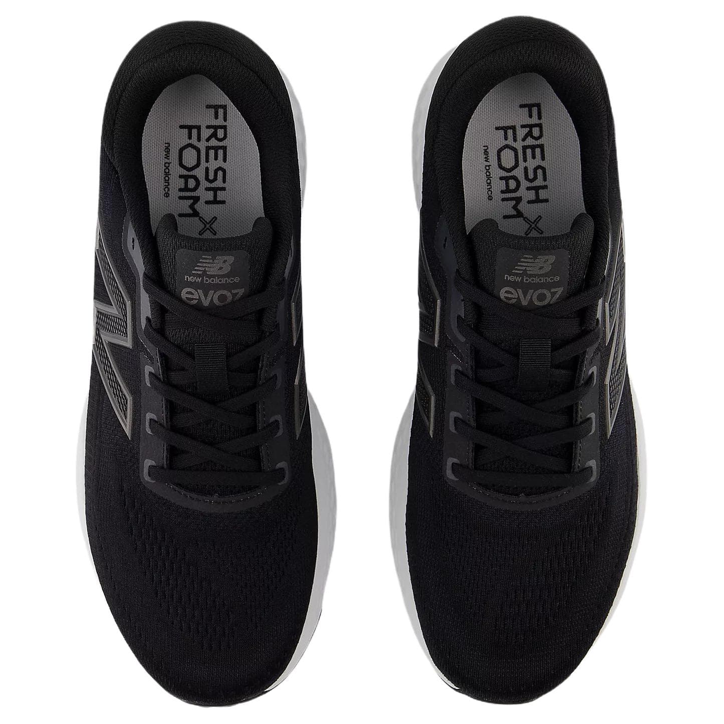 Кроссовки для бега New Balance Fresh Foam X EVOZ V4 Устойчивые к истиранию низкие беговые кроссовки для мужчин черные - изображение 4