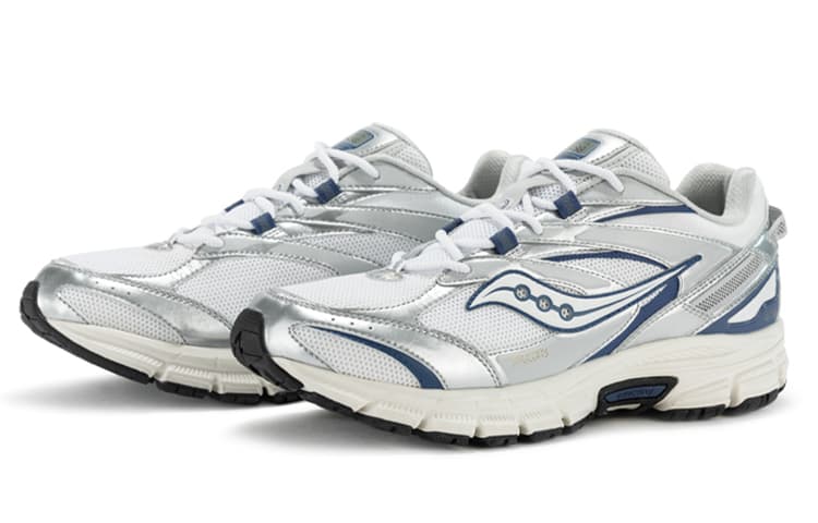Кроссовки для бега Saucony Cohesion White Silver - изображение 4