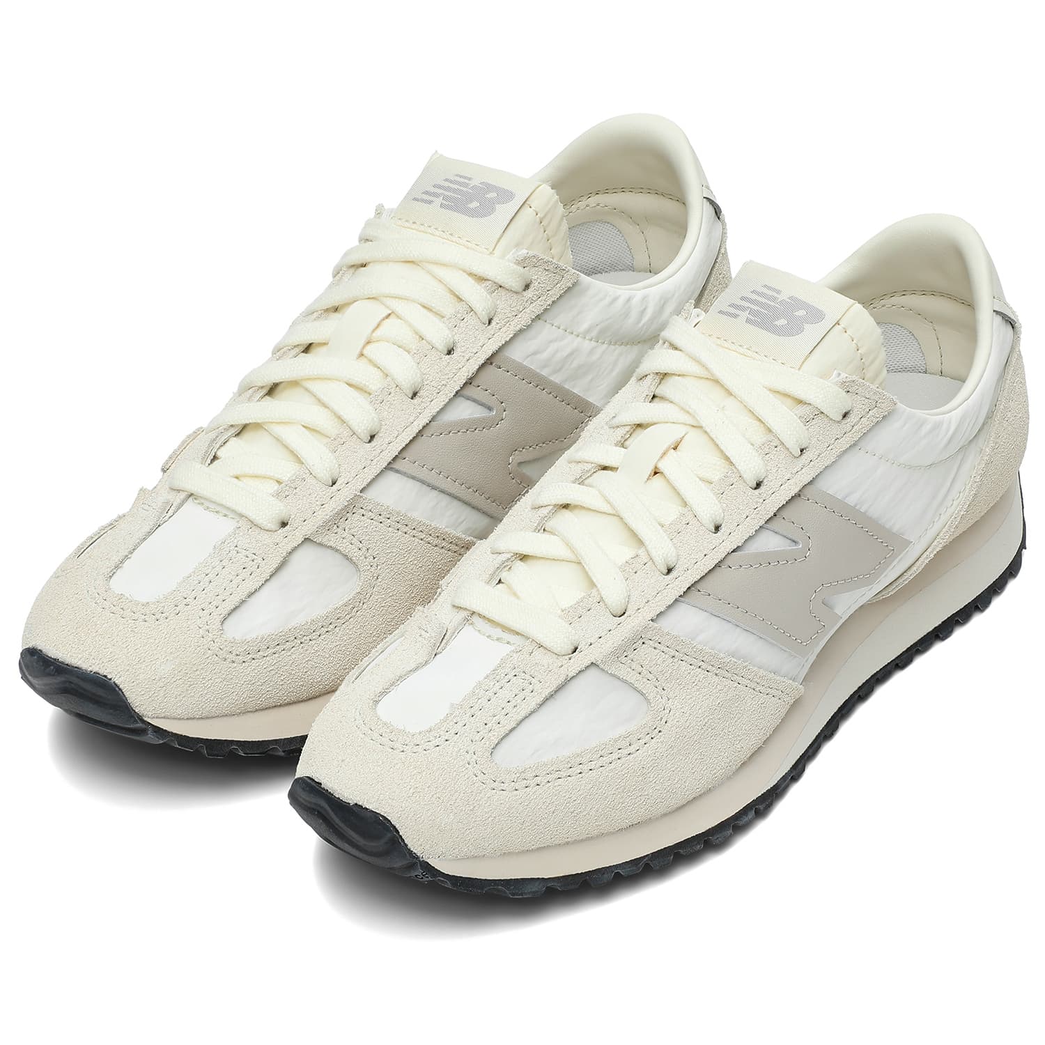 Кроссовки New Balance NB 471 Износостойкий Легкий Сбалансированный Низкий Топ Повседневная Обувь Унисекс Белый Серый - изображение 2