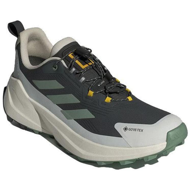 Кроссовки Adidas TERREX Trailmaker противоскользящая и износостойкая низкая мужская уличная обувь серого и черного цвета - изображение 3