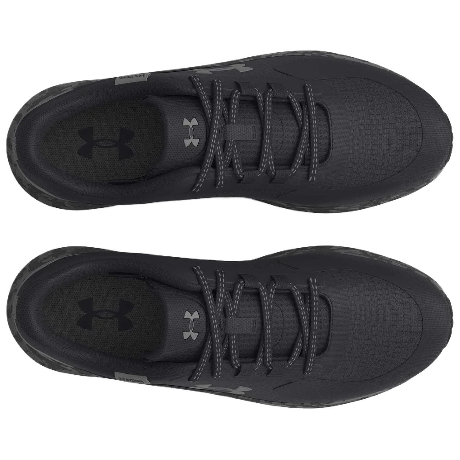 Кроссовки для бега Under Armour Charged Bandit Trail 3 Амортизация Низкий Топ Беговые Кроссовки Мужские Черные Серые - изображение 4