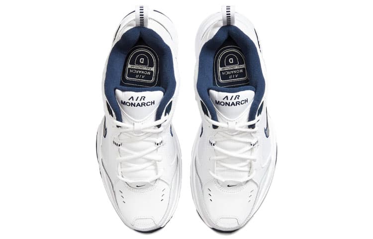 Кроссовки Nike Air Monarch 4 White Navy - изображение 4