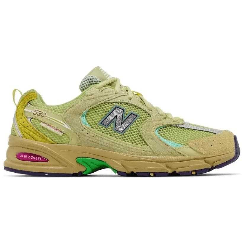 Кроссовки для бега Salehe Bembury x New Balance 530 Green - изображение 2