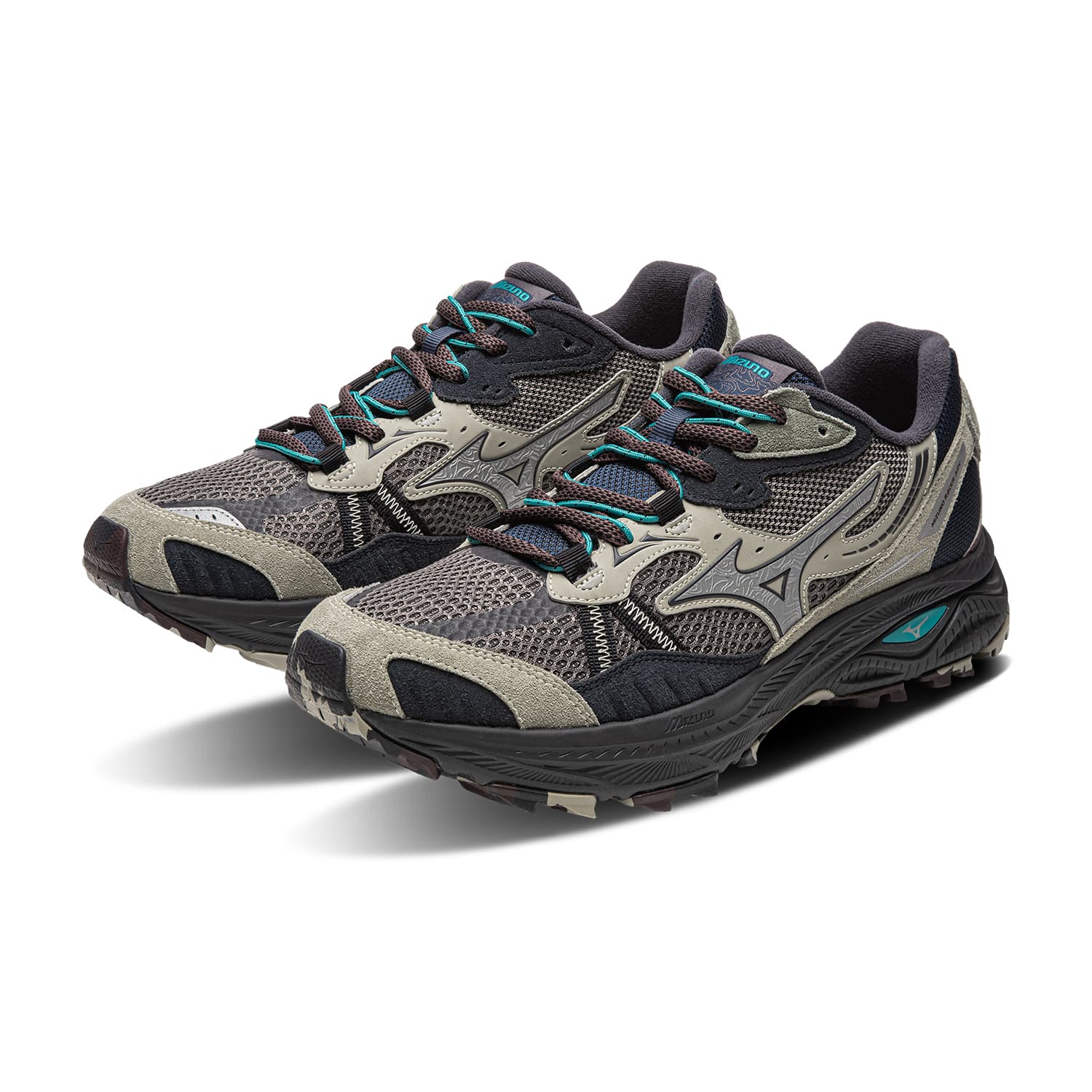 Кроссовки для бега POIZON x Mizuno Racer ADV Амортизация Износостойкий Низкий Топ ЭВА Материал Городская Коммутация Беговые Кроссовки - изображение 3