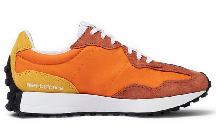 Кроссовки для бега New Balance 327 Blue Orange - изображение 3