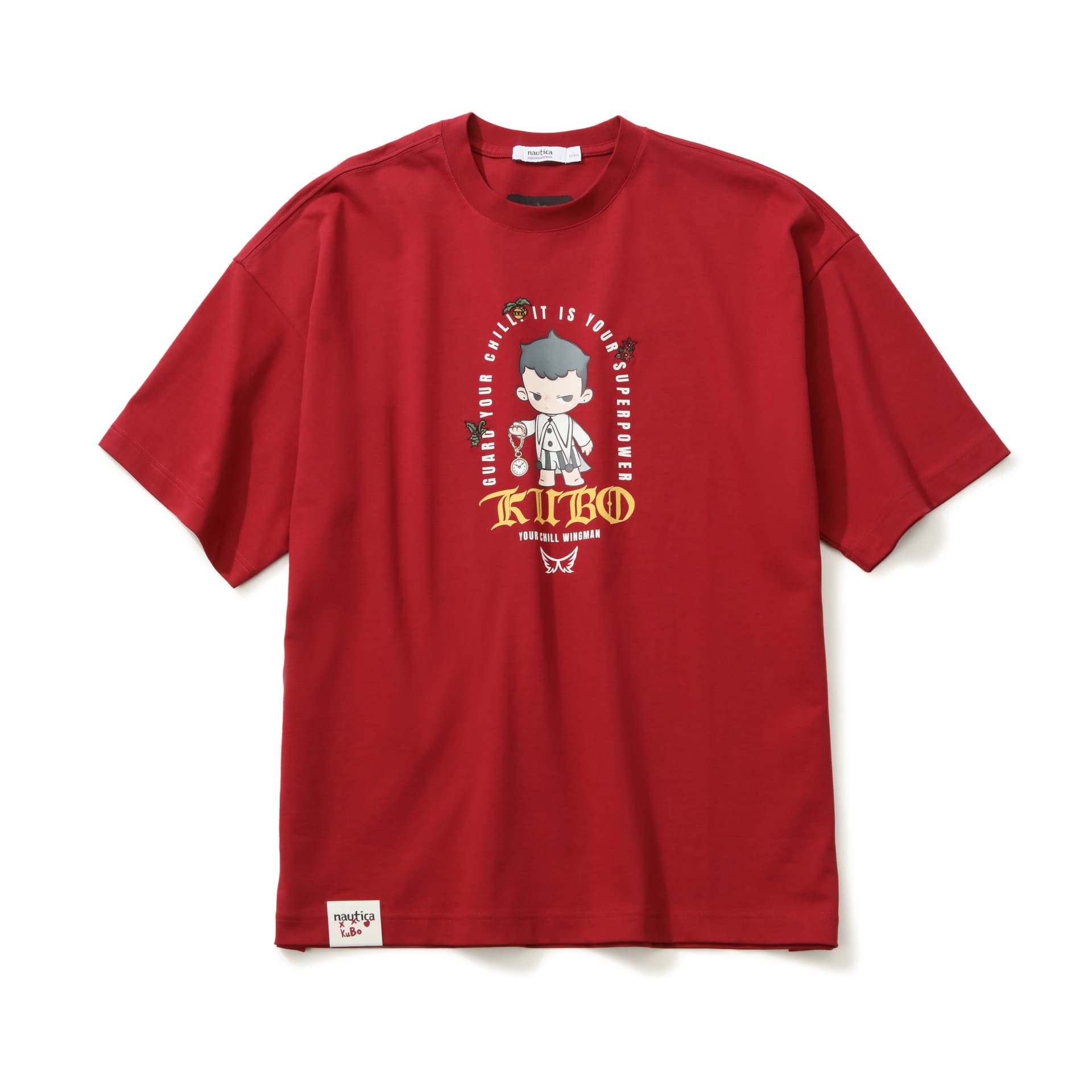 Футболка Nautica White Sail X POPMART POP MART T Рубашка Унисекс - изображение 1