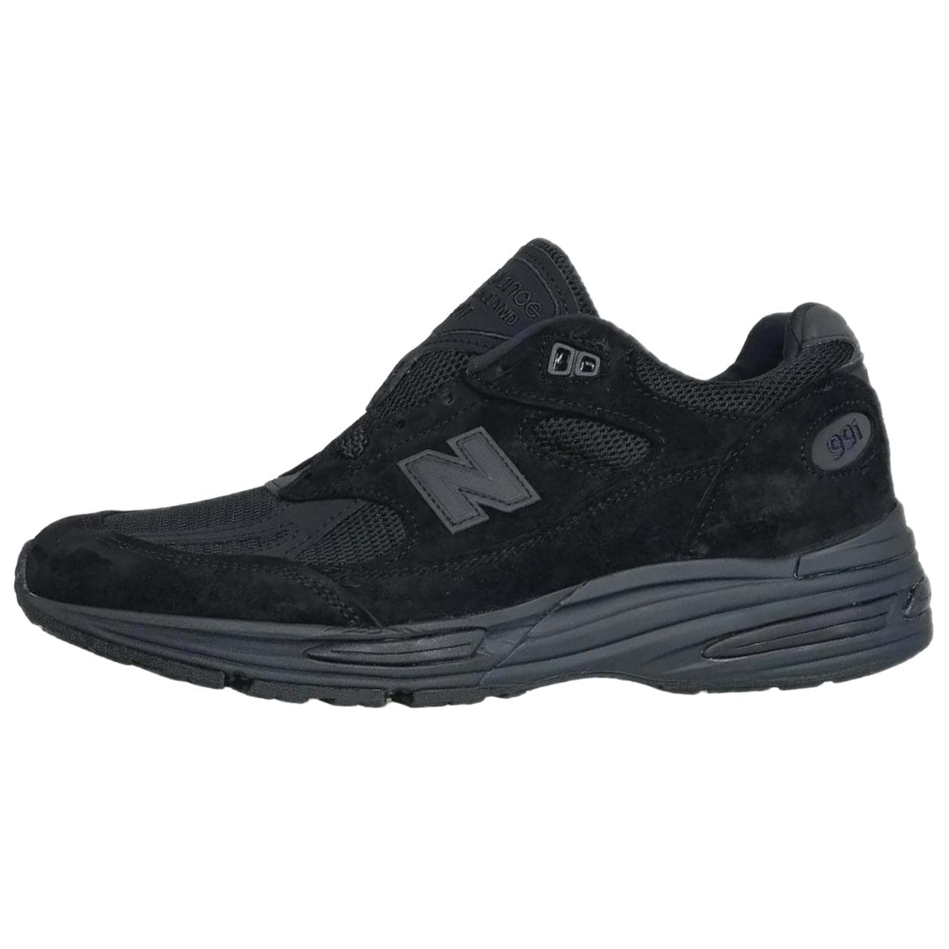 Кроссовки для бега New Balance NB 991 V2 Устойчивые к истиранию Низкие Повседневные Городские Кроссовки для Коммутации и Бег Унисекс Черные - изображение 1