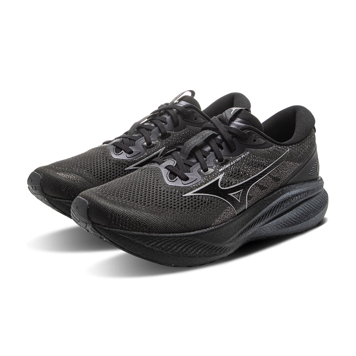 Кроссовки для бега Mizuno ASTRO PLUS 2 Дышащий быстро сохнущий Low Топ Повседневные кроссовки для бега Унисекс Черный - изображение 3