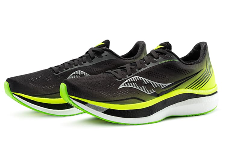 Кроссовки для бега Saucony Endorphin Pro Black Green - изображение 3