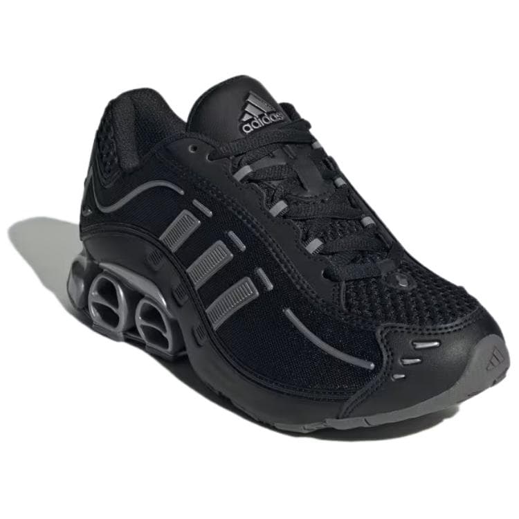 Кроссовки для бега Adidas Противоскользящие Износостойкие Низкие Беговые Кроссовки Унисекс Черные - изображение 3