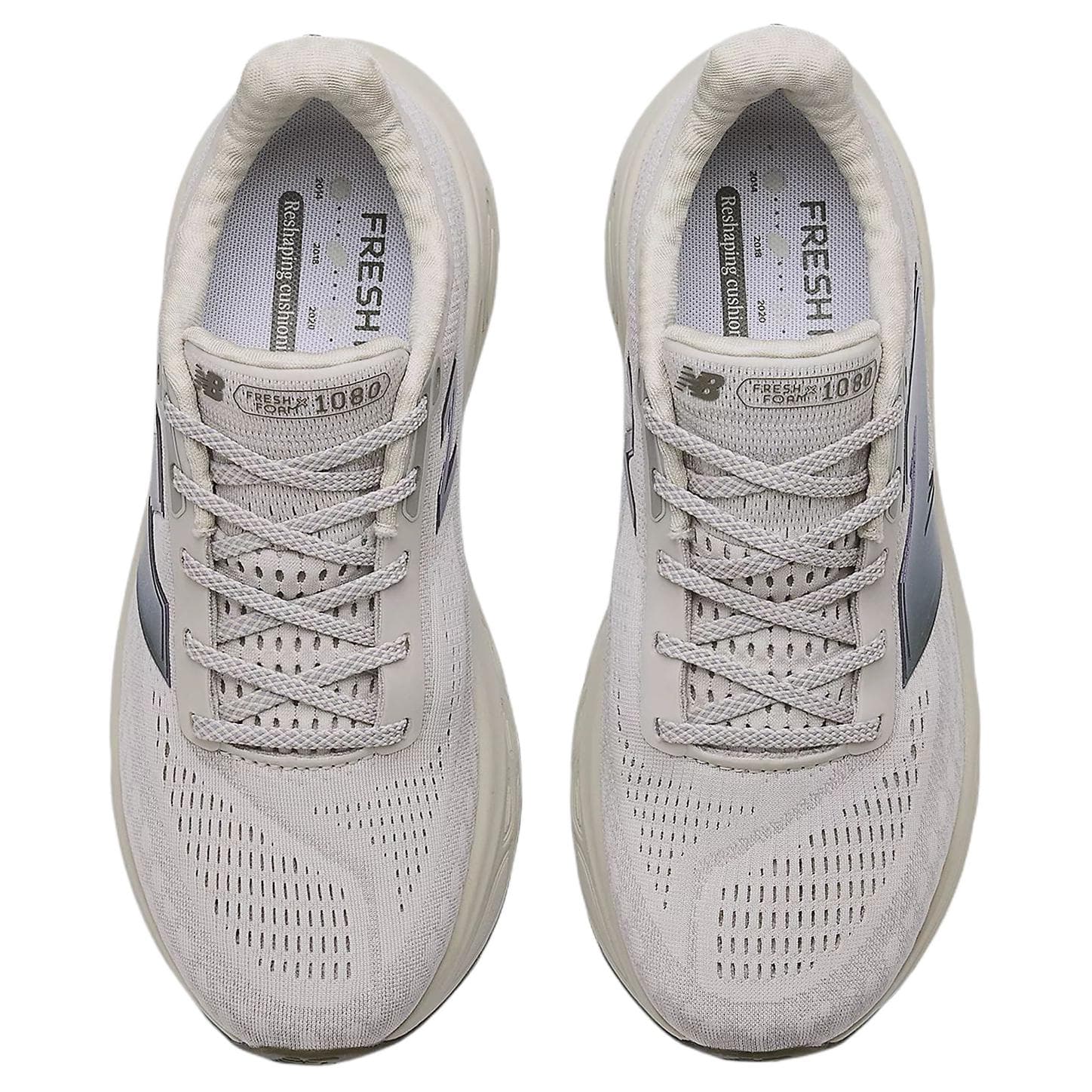Кроссовки для бега New Balance NB Fresh Foam X 1080v14 Отскок Беговые кроссовки Женские Светло-бежевый Серый - изображение 3