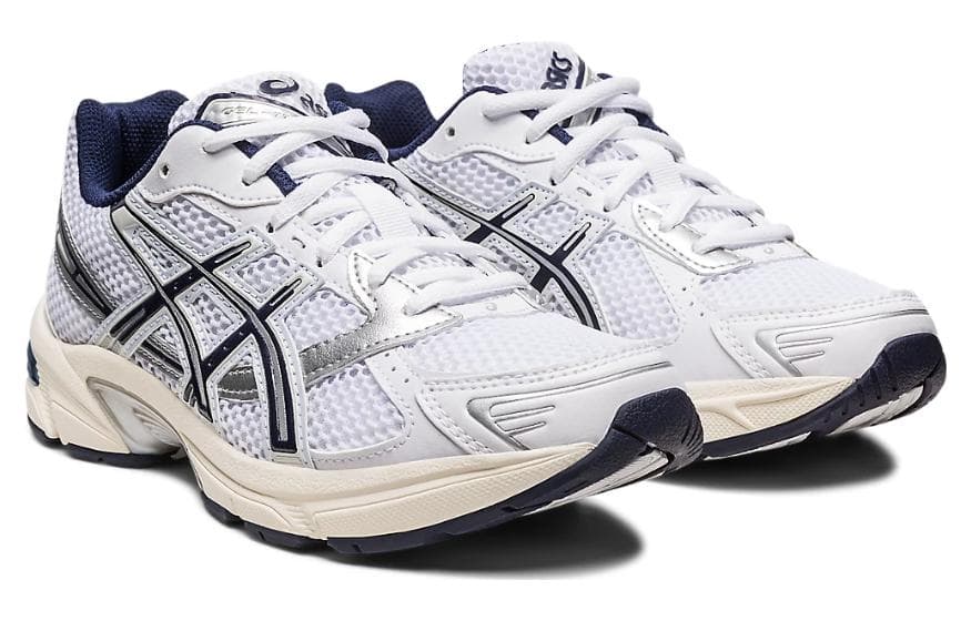 Кроссовки для бега Asics Gel-1130 White Black Blue - изображение 3