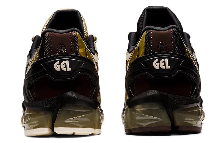 Кроссовки для бега GmbH x Asics Gel-Quantum 360 6 Black Gold - изображение 5