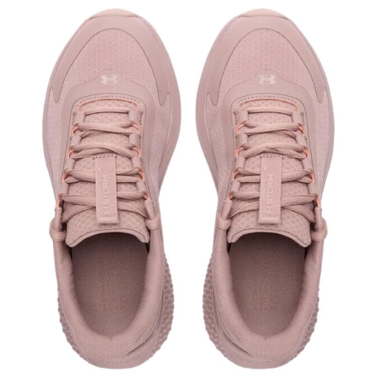 Кроссовки для бега Under Armour Rogue 3 Storm Удобные и Легкие Дышащие и Упругие Беговые Кроссовки Женские Розовые - изображение 4