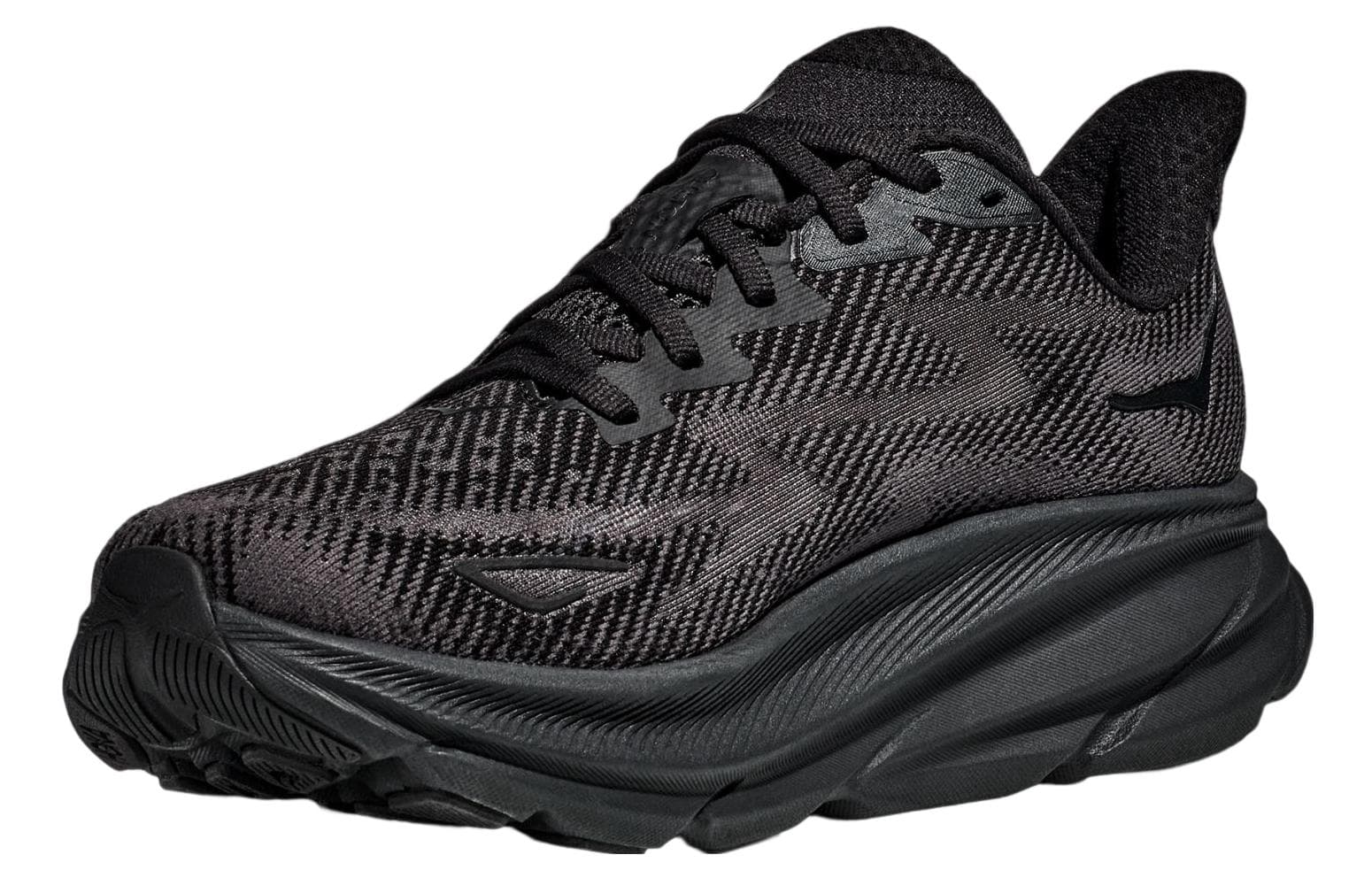Кроссовки для бега HOKA ONE ONE Clifton 9 Wide Black - изображение 2