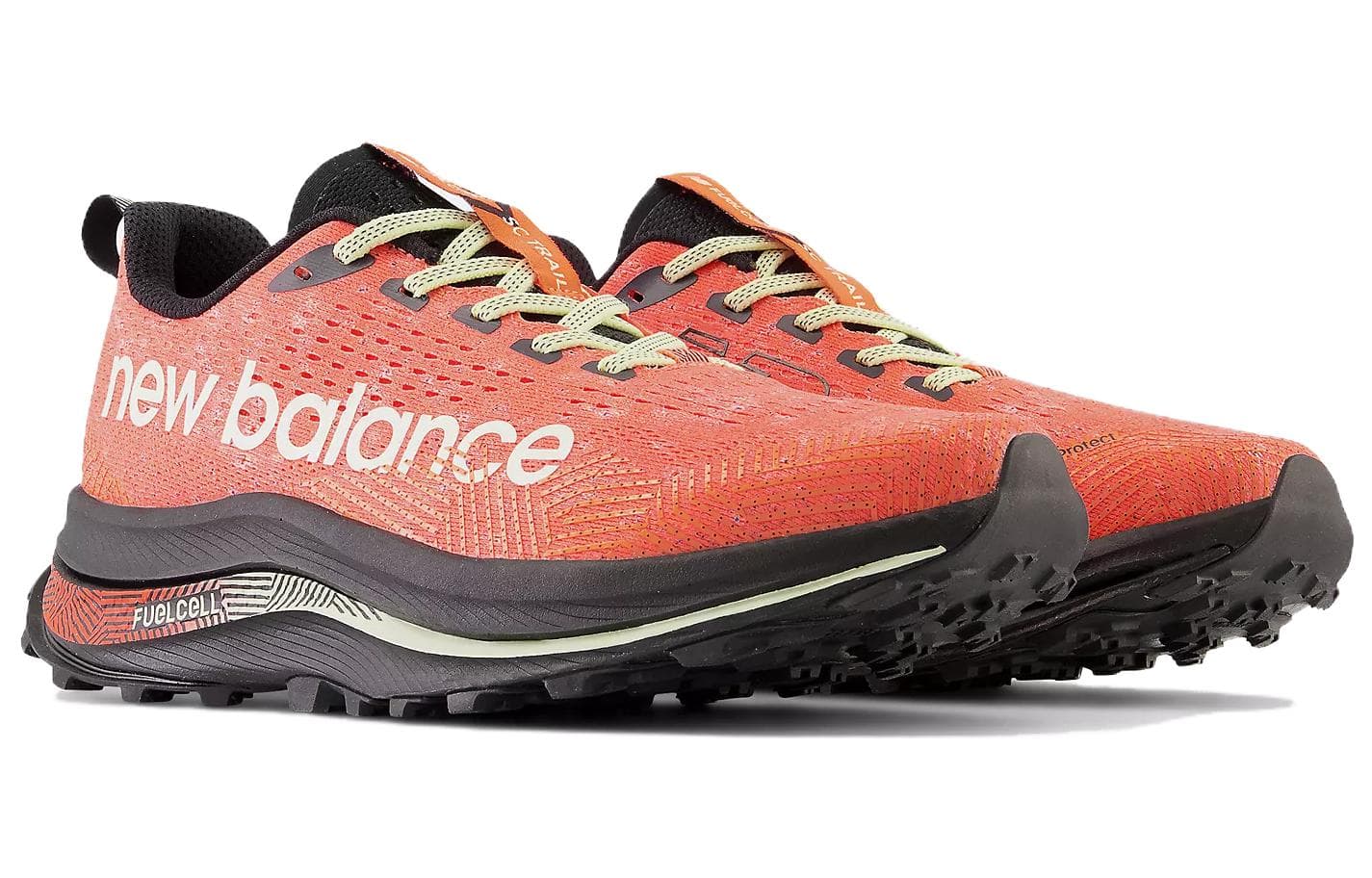 Кроссовки New Balance NB FuelCell SuperComp TRAIL Спортивная Износостойкая Низкая Уличная Обувь Мужская Оранжевая - изображение 3