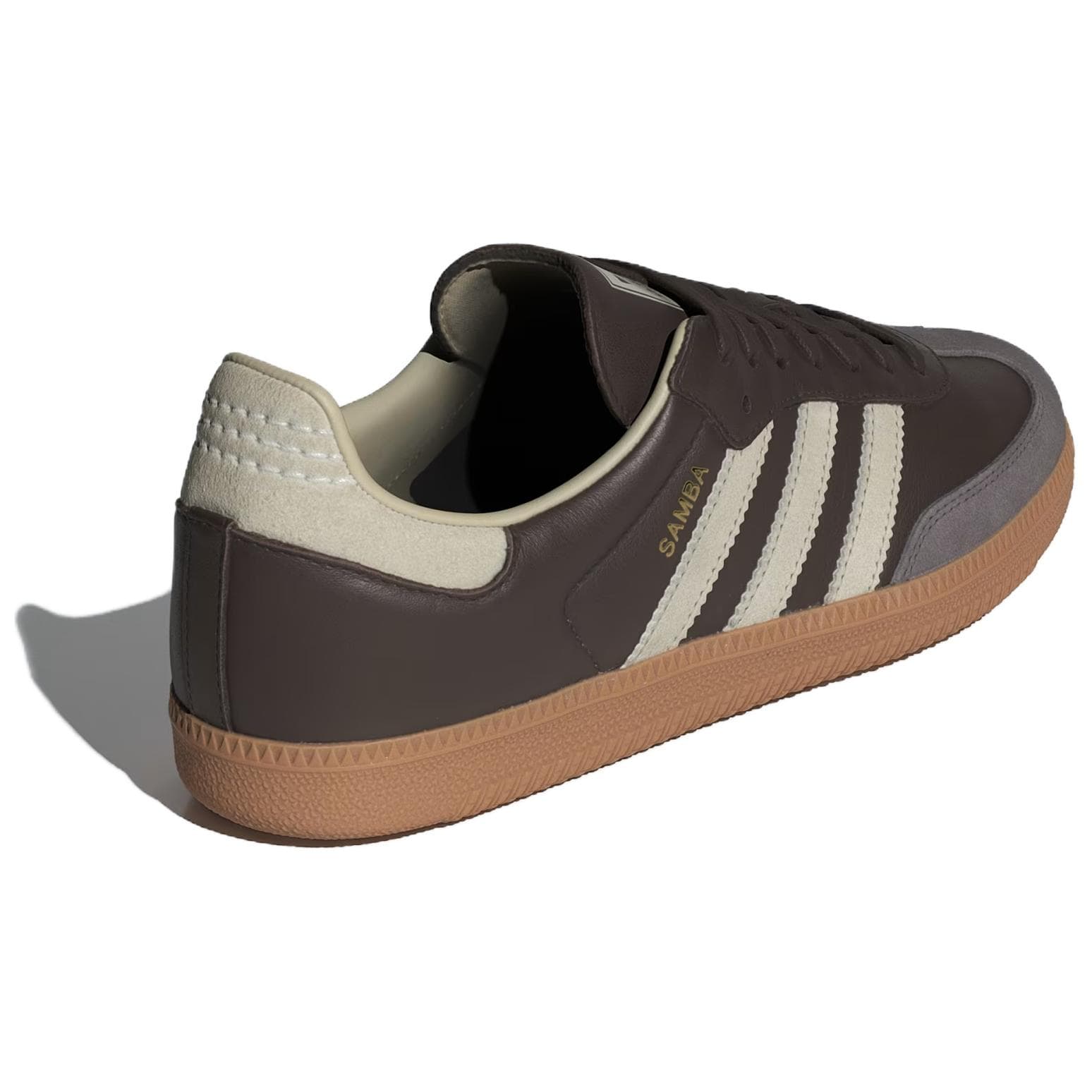 Кроссовки Adidas Originals Samba OG Low Топ Кеды немецкой армии (GAT) Унисекс Коричневый - изображение 5