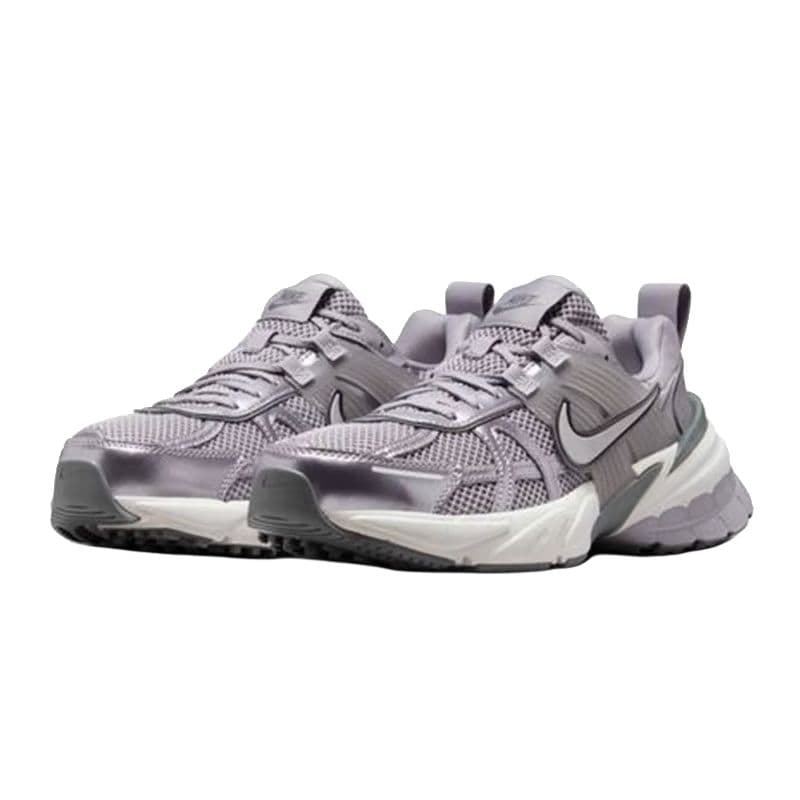 Кроссовки для бега NIKE V2K Run Дышащий Low Топ Повседневные кроссовки для бега Женские Серый - изображение 3