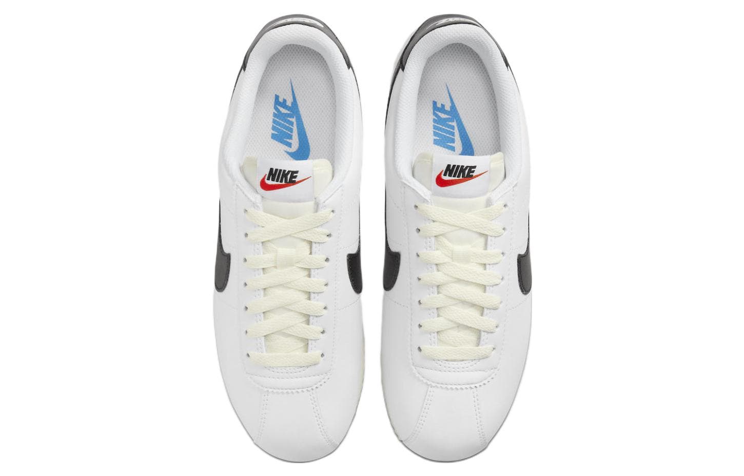 Кроссовки для бега Nike Cortez "White Black" - изображение 4