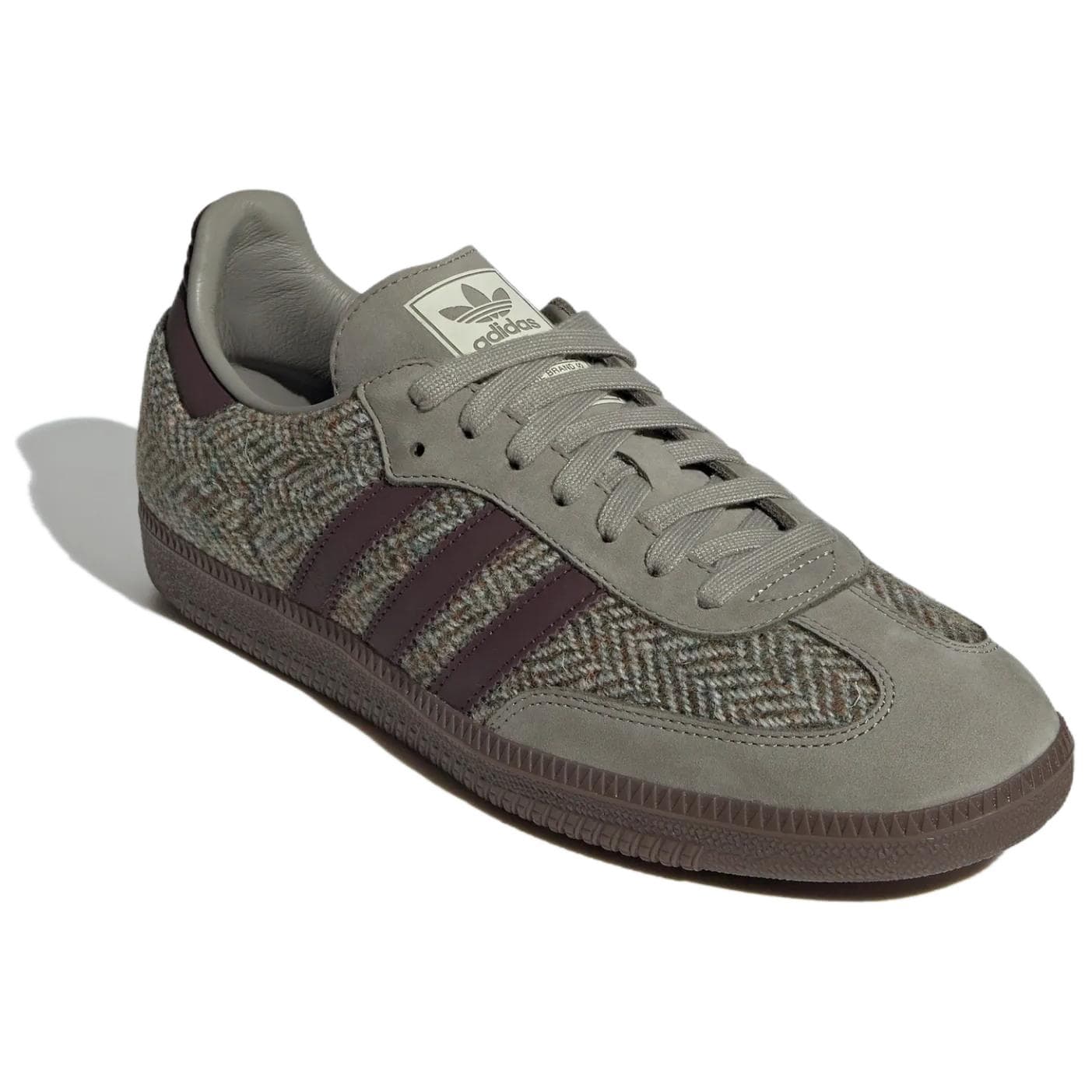 Кроссовки Adidas Originals Samba OG Low Топ Скейтборд Кроссовки Унисекс Розовый Коричневый - изображение 3
