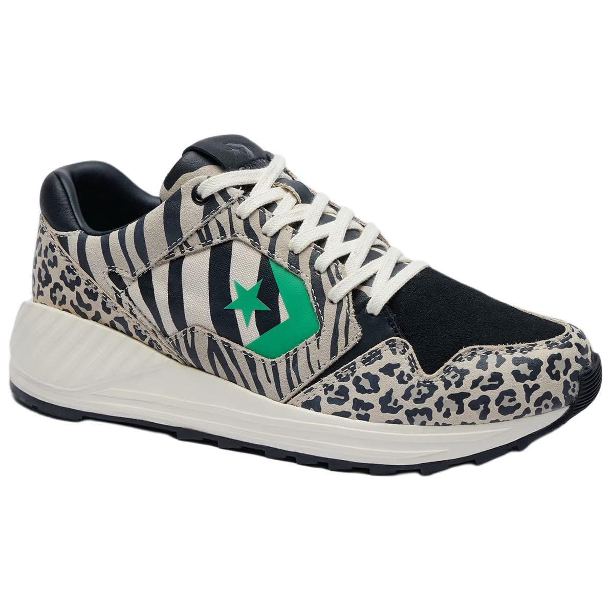 Кроссовки для бега DEAL x Converse WAVE TRAINER Мягкий и Комфортный Низкий Топ Повседневные Беговые Кроссовки Унисекс Белый Черный - изображение 3