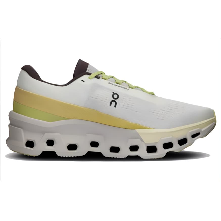 Кроссовки для бега On Cloudmonster 2 Yellow White - изображение 2