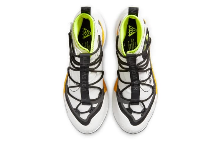 Ботинки уличные Nike ACG Air Terra White Yellow - изображение 4
