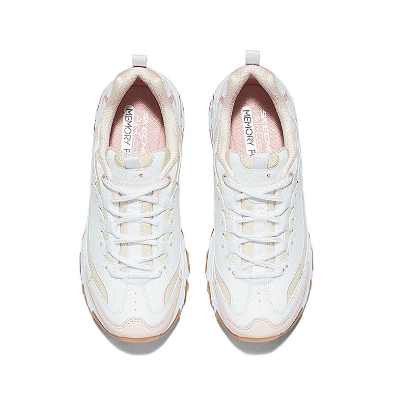 Кроссовки Skechers DLITES White Pink - изображение 3