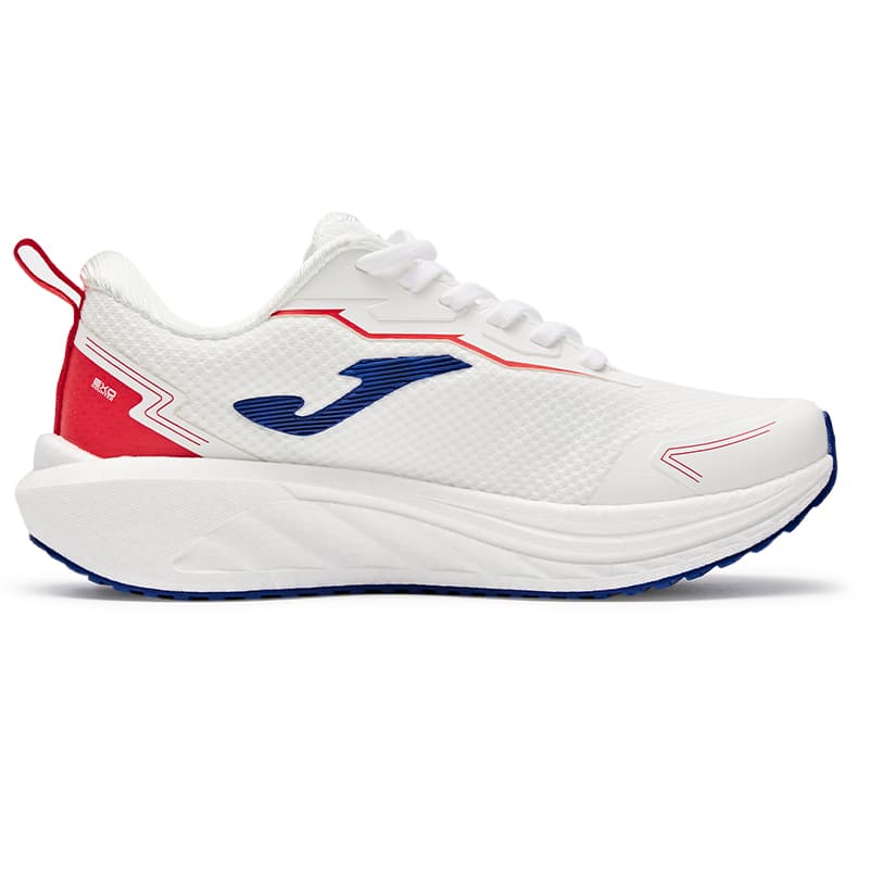 Кроссовки для бега Joma Сетчатая ткань Амортизация Дышащий Амортизация Дышащий Низкий Топ Спринт Беговые кроссовки Женские Белый Красный - изображение 2