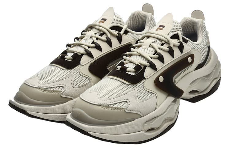 Кроссовки для бега FILA FUSION Текстиль Синтетическая кожа ТПУ (TPU) Амортизация Устойчивость к истиранию Увеличение высоты Низкий топ - изображение 2