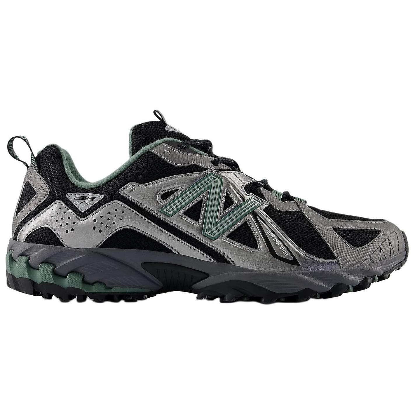 Кроссовки New Balance 610v1 Low Top Уличная Обувь Унисекс Серебристый Черный - изображение 2