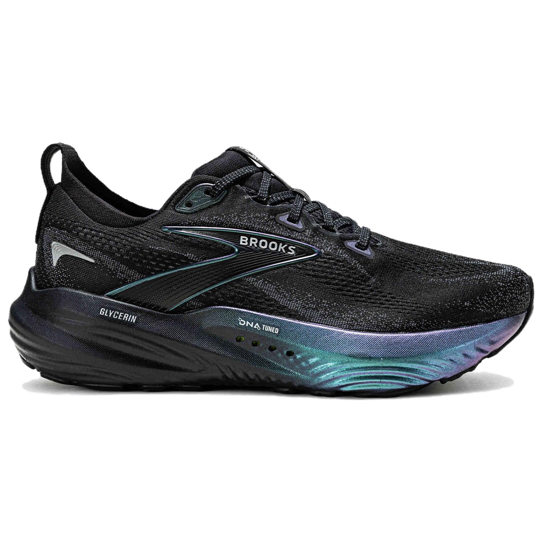 Кроссовки для бега Brooks Glycerin 22 Дышащий Low Топ Марафон Бег на длинные дистанции Обувь Мужской Черный - изображение 2