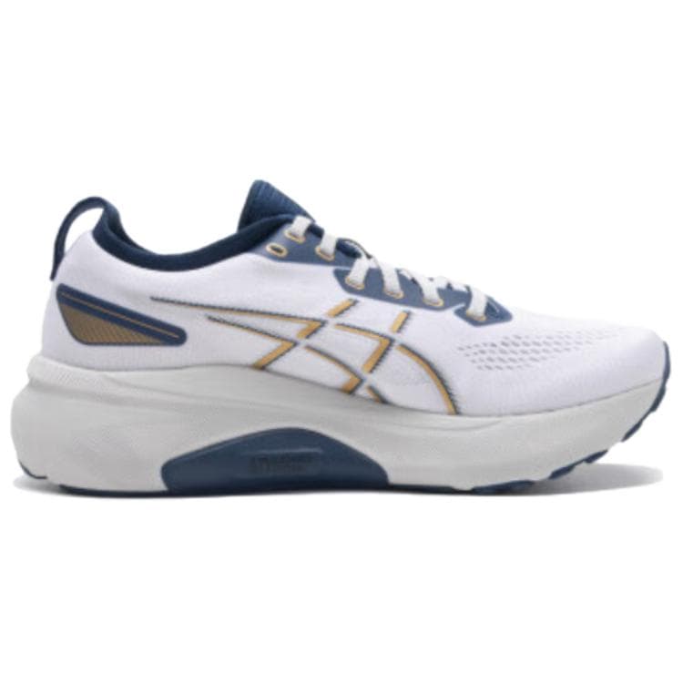 Кроссовки для бега Asics Gel-Kayano 31 White Blue Yellow - изображение 2
