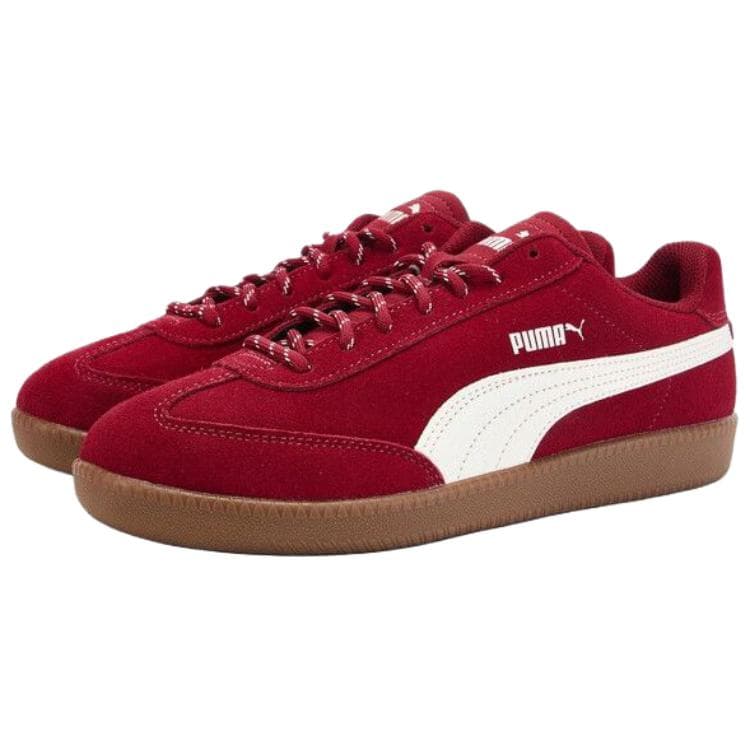 Кроссовки PUMA 9 T Low Топ Кеды немецкой армии (GAT) Унисекс Красный - изображение 3