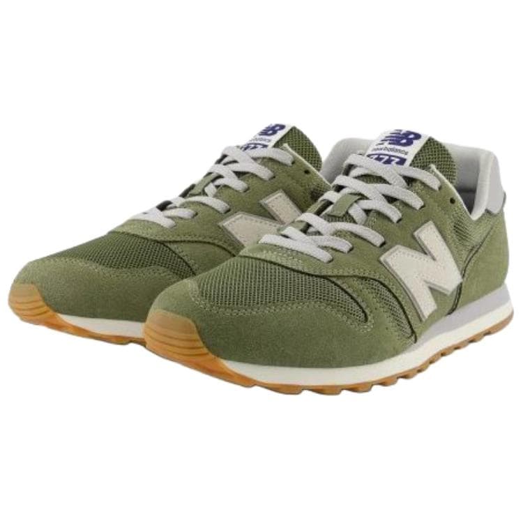 Кроссовки для бега New Balance NB 373 Low Топ Беговые кроссовки Мужские Зеленые - изображение 4
