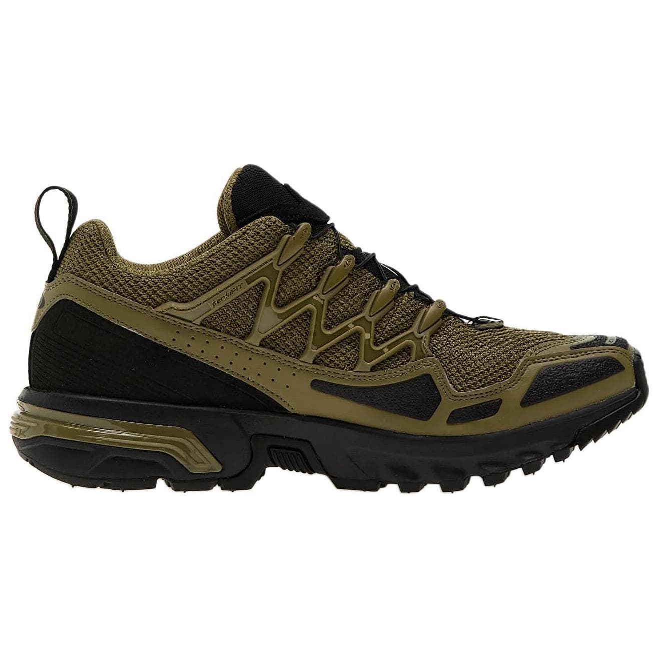 Кроссовки для бега Salomon ACS+ Low Топ Беговые кроссовки Мужские Оливково-зеленые - изображение 2