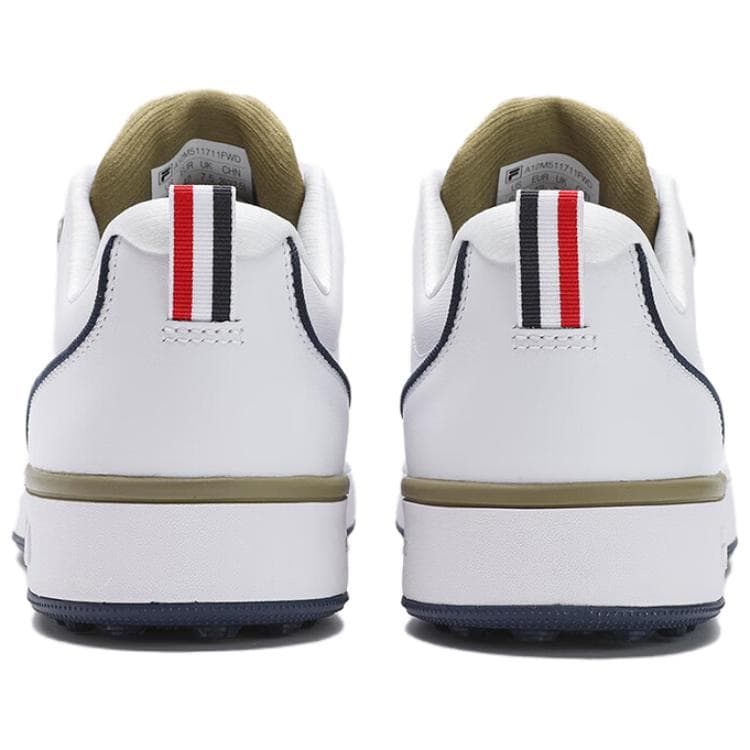 Кроссовки для гольфа FILA GF 1911 Trainer Low Топ Обувь для гольфа Мужская Белая - изображение 4