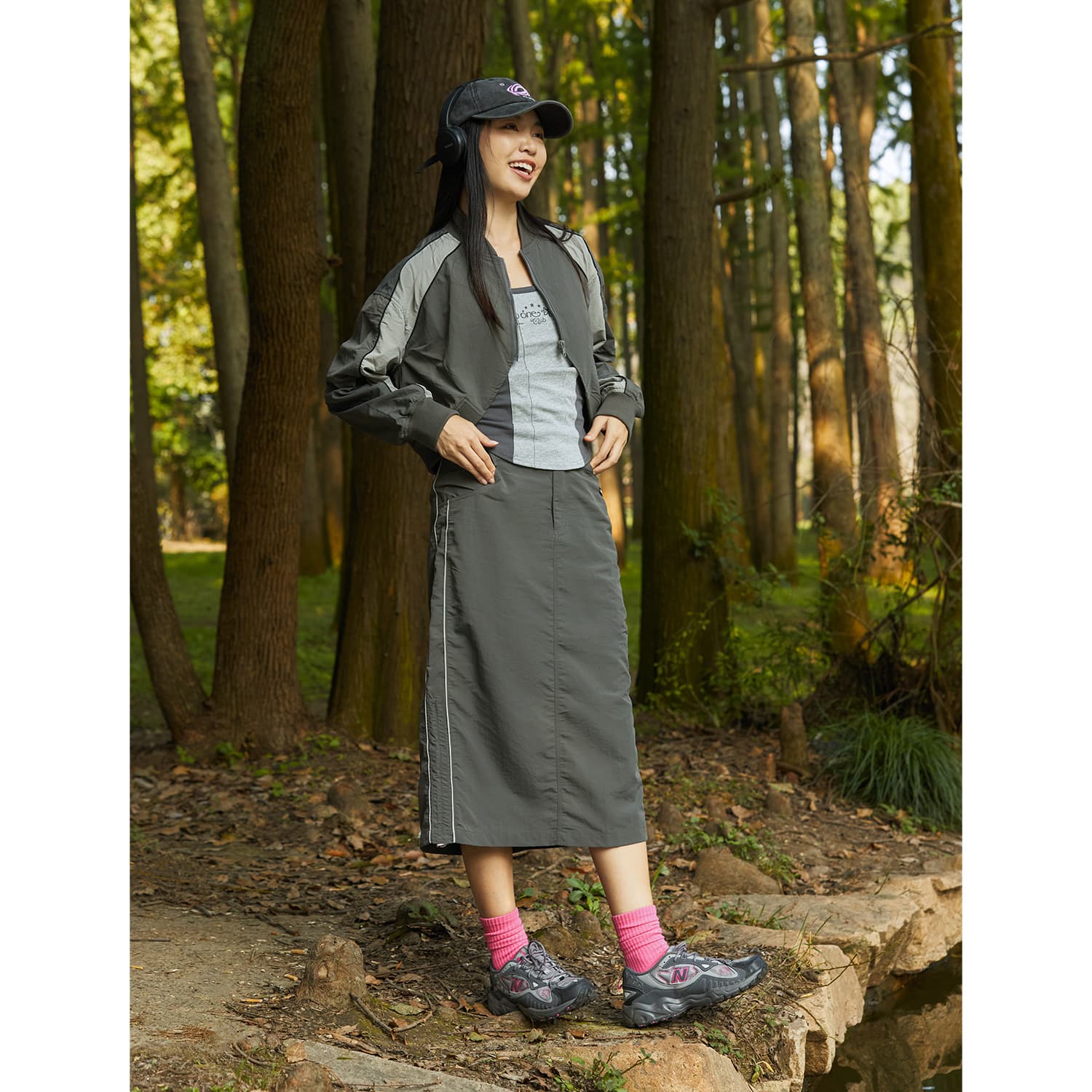 Кроссовки New Balance 703 Grey Pink - изображение 5