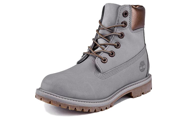 Ботинки уличные Timberland 6 Inch Waterproof Boot Grey - изображение 3