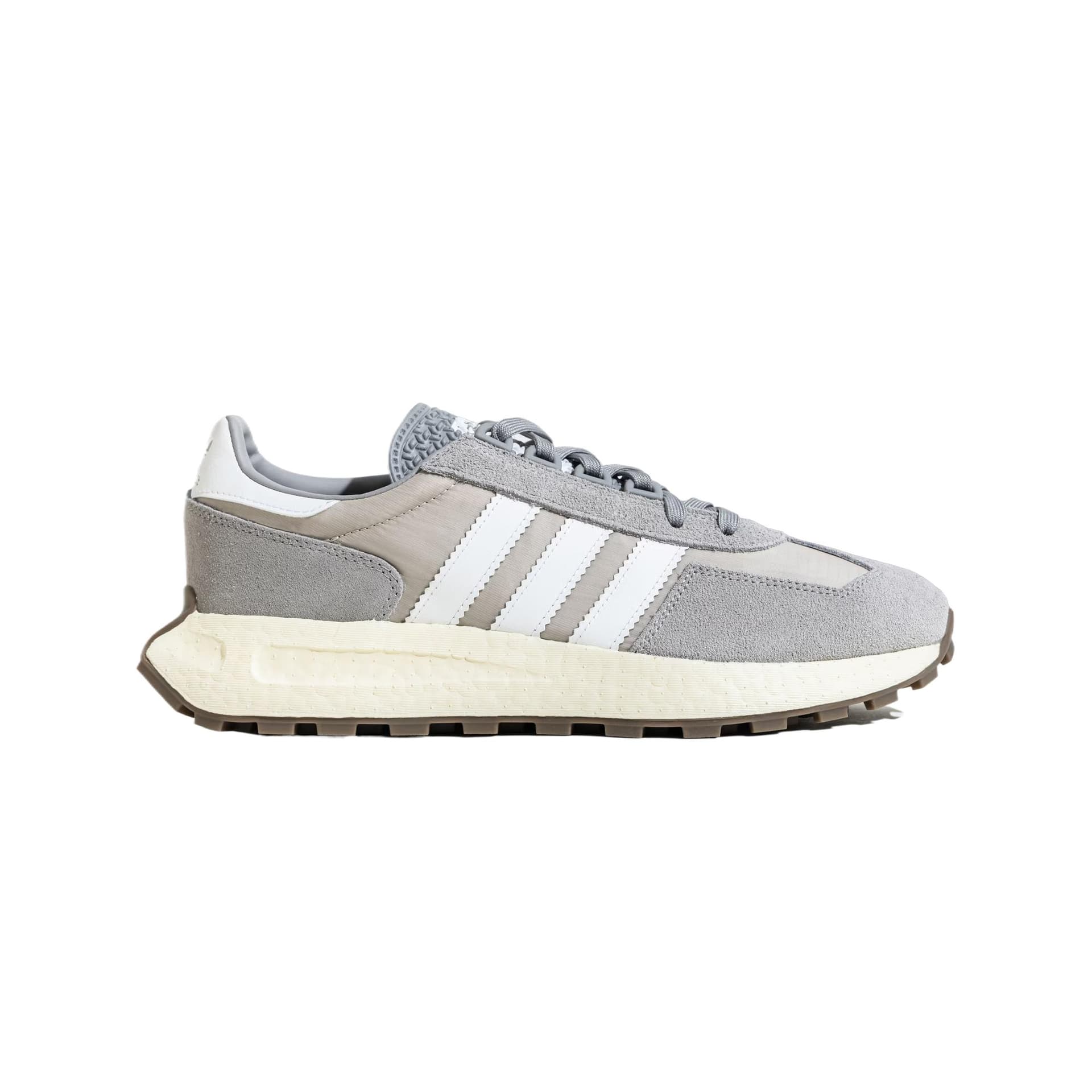 Кроссовки для бега Adidas Originals Retropy E5 Комфортная ткань Низкий топ Повседневные беговые кроссовки Унисекс Серый - изображение 2